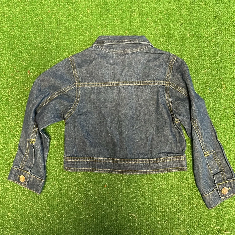 NWT Picapino girls size 4 lightweight jean button up jacket!
